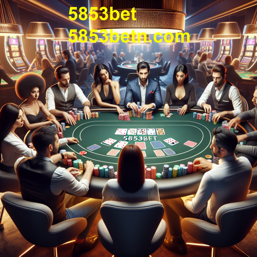 Descubra o Mundo do Poker no 5853bet